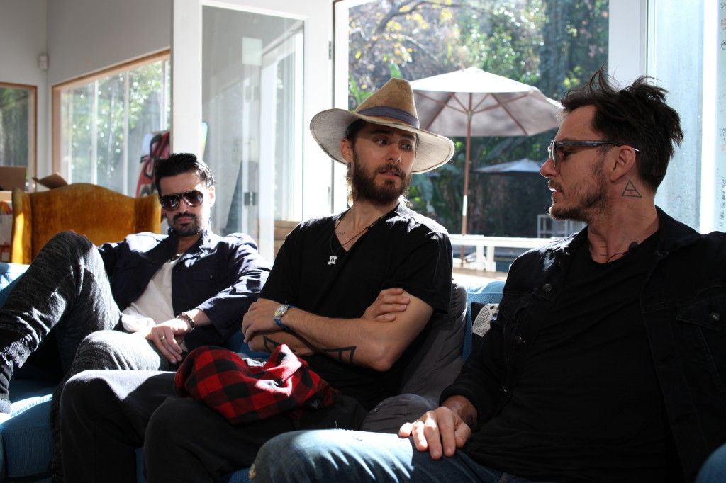 Our Los Angeles Production Company Interviews 30 Seconds To Mars
