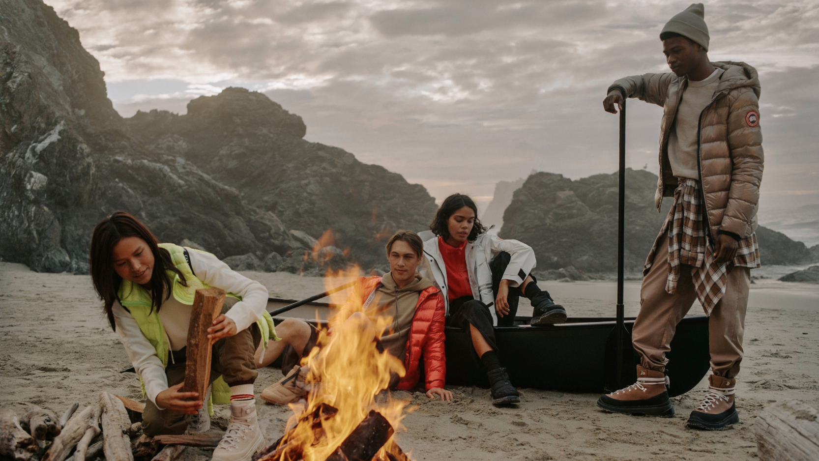 16x9 Canada Goose SS22 Fashion Commercial Campaign Still
