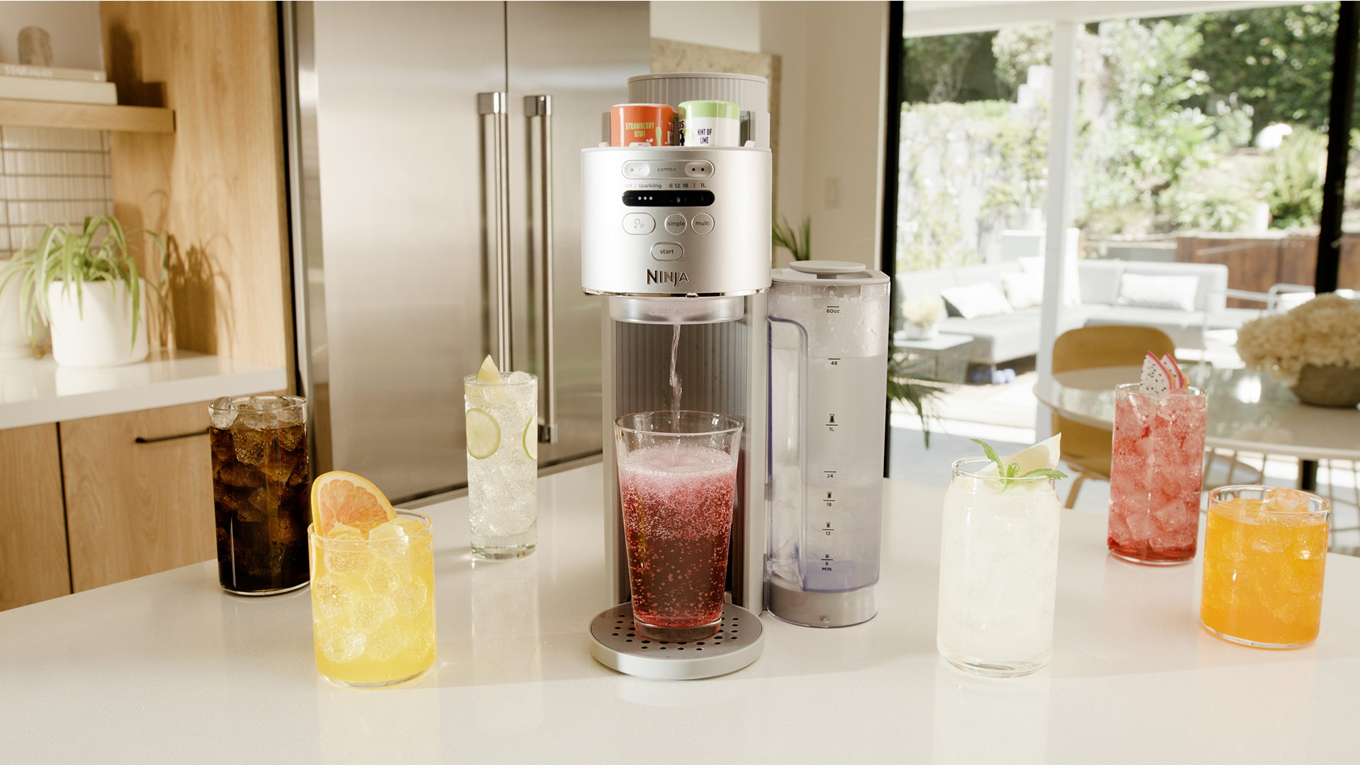 Shark Thirsti Soda Machine Kitchen Appliance Commercial Cover Page 1080 Colored Pink